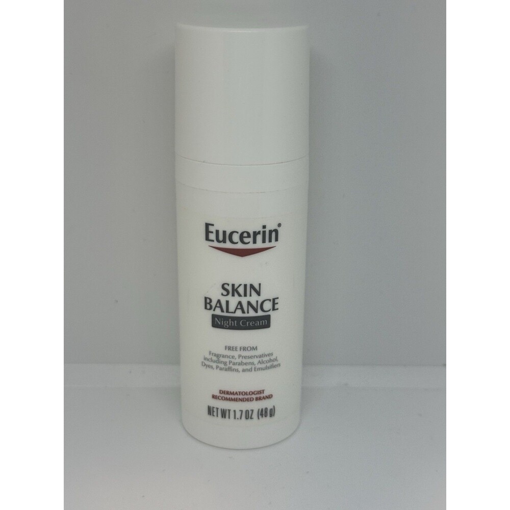 Eucerin Skin Balance Facial Night Cream Tri-Balance Complex, Provitamin B5 1.7oz
